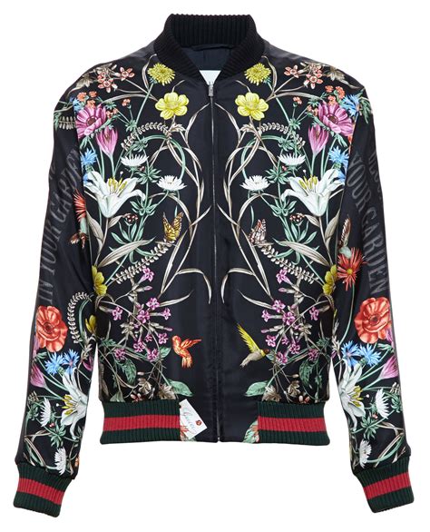 gucci print coat